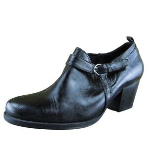 Baretraps Rise Women Ankle Boots Black Synthetic Zip Size 8.5 Medium